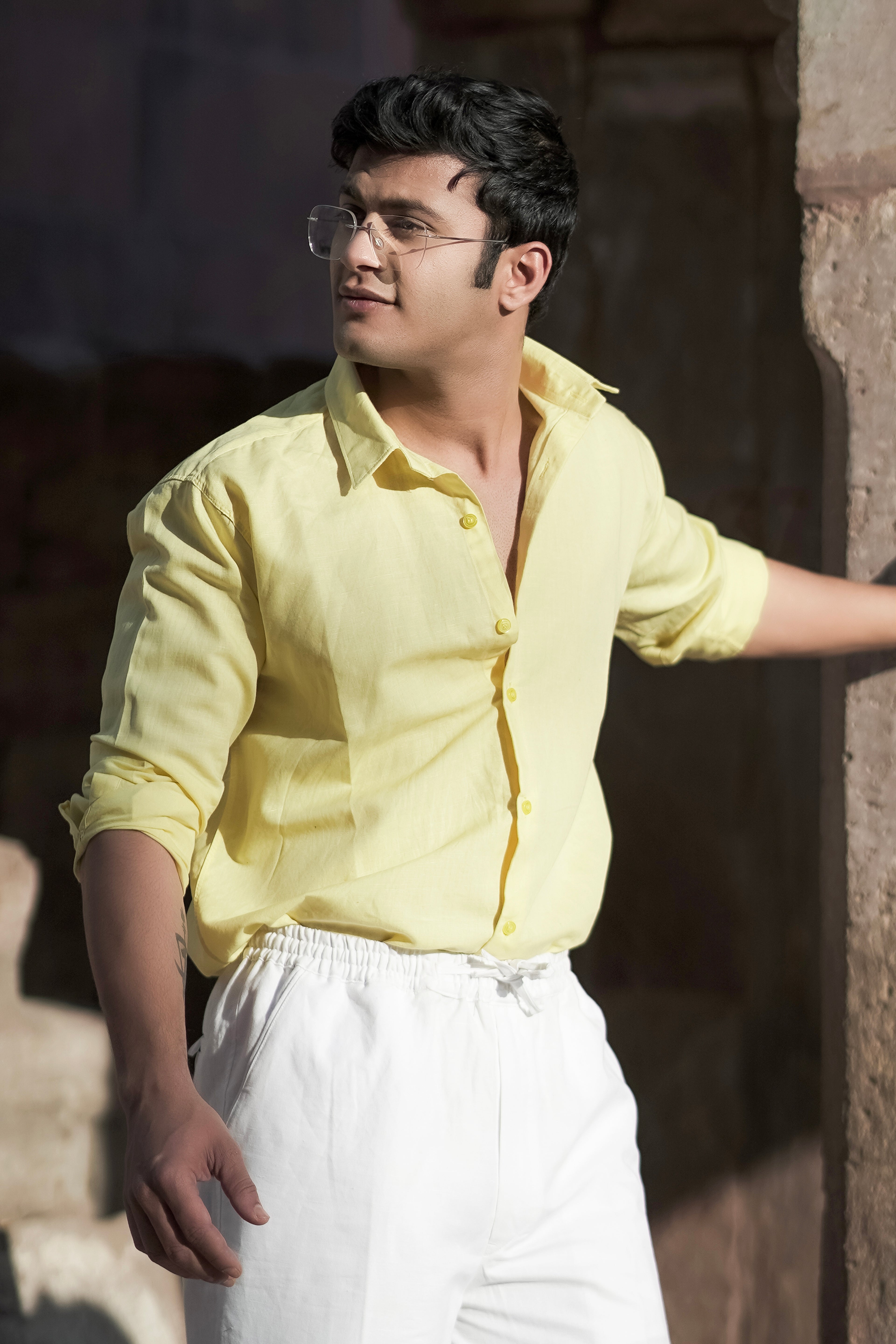 Imperial Sun Linen Blend Shirt