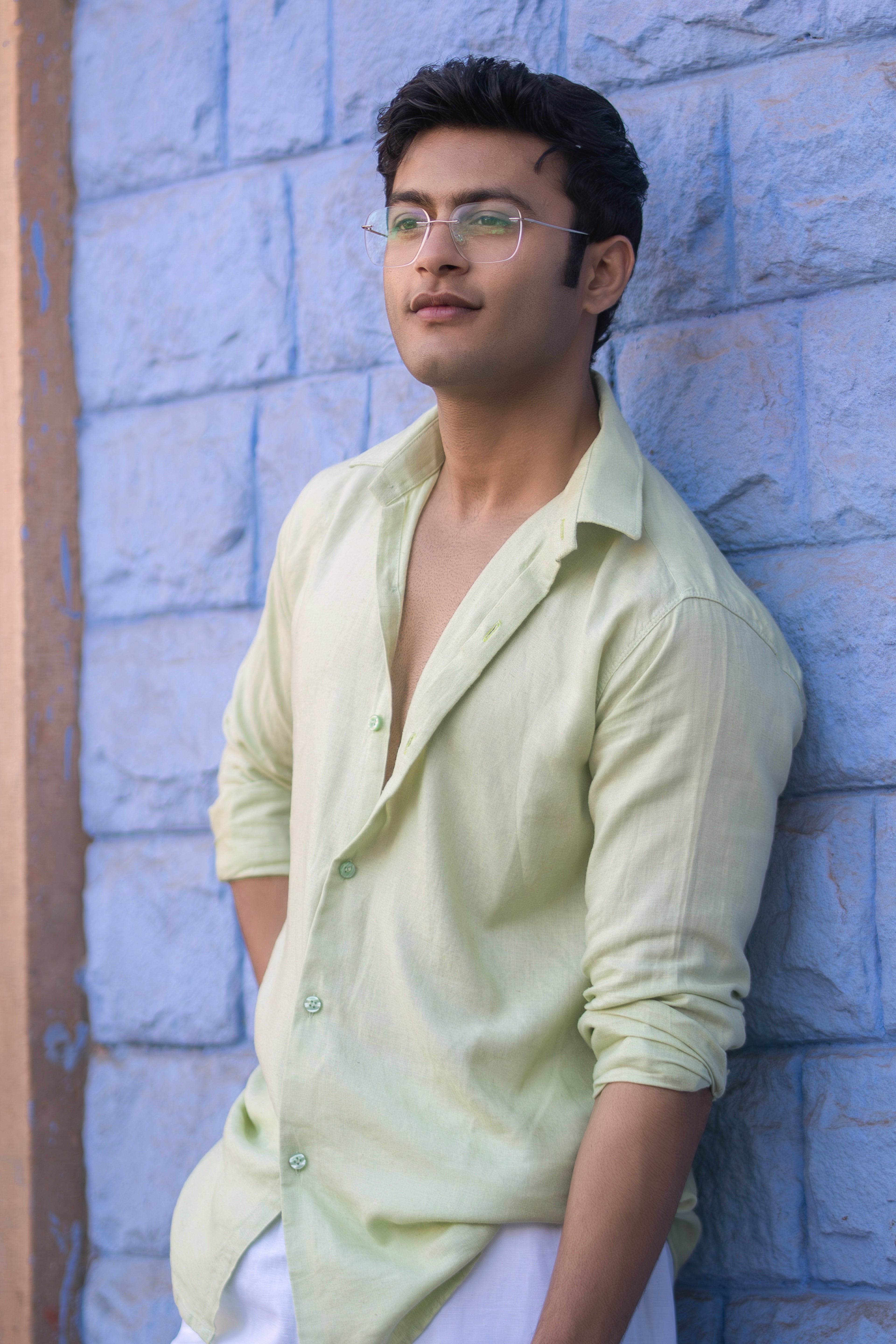 LM Pastel Olive Shirt