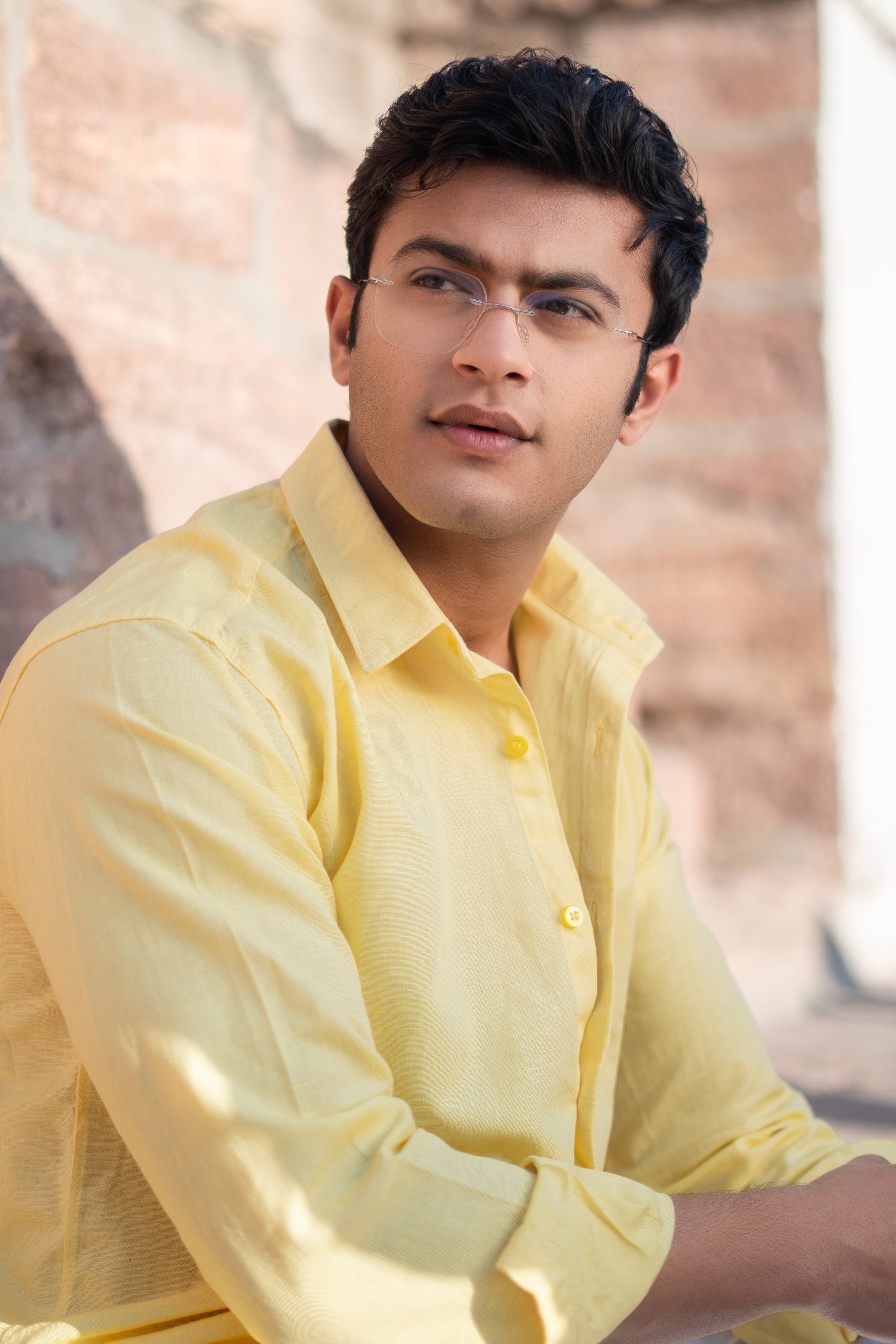 Imperial Sun Linen Blend Shirt