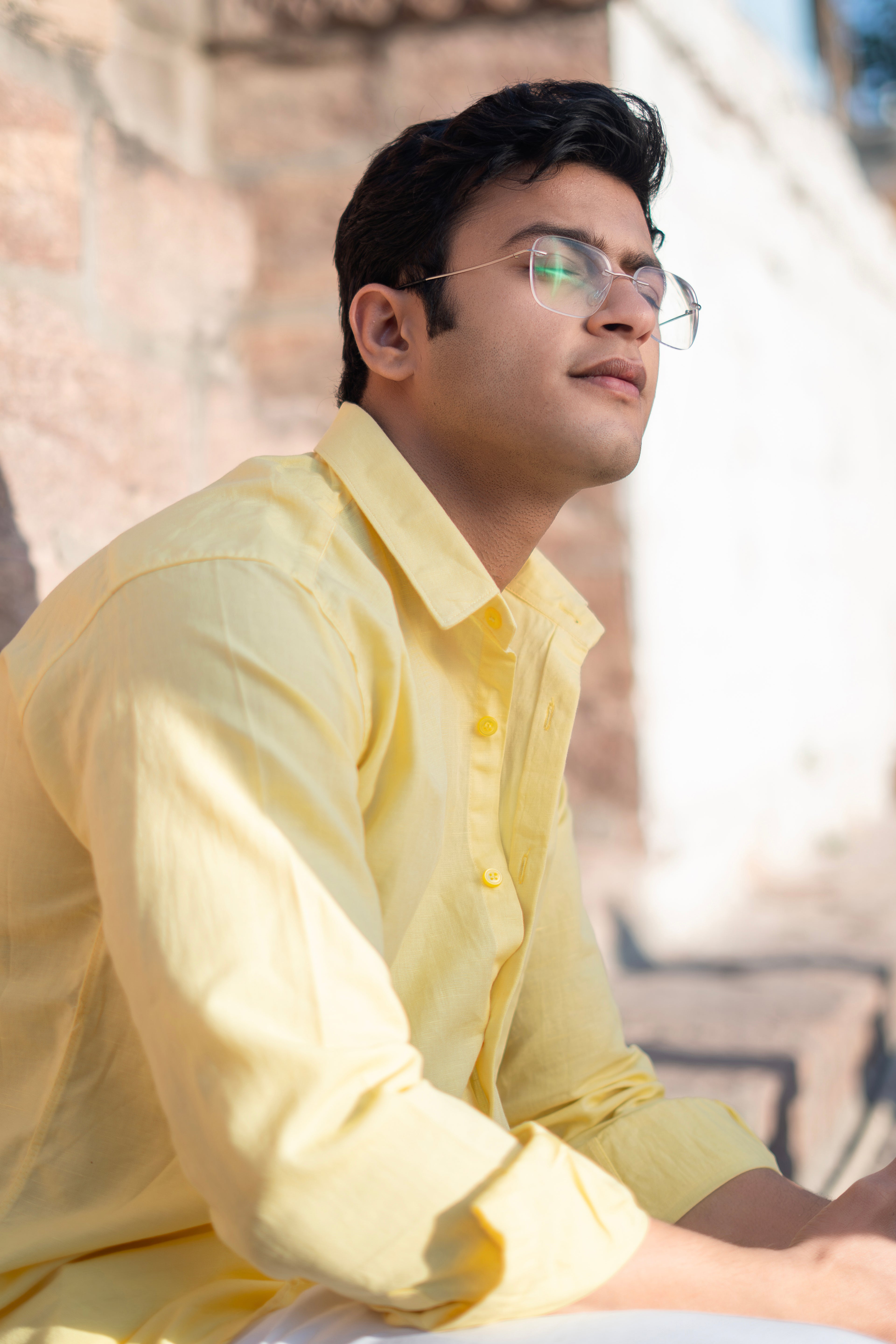 Imperial Sun Linen Blend Shirt
