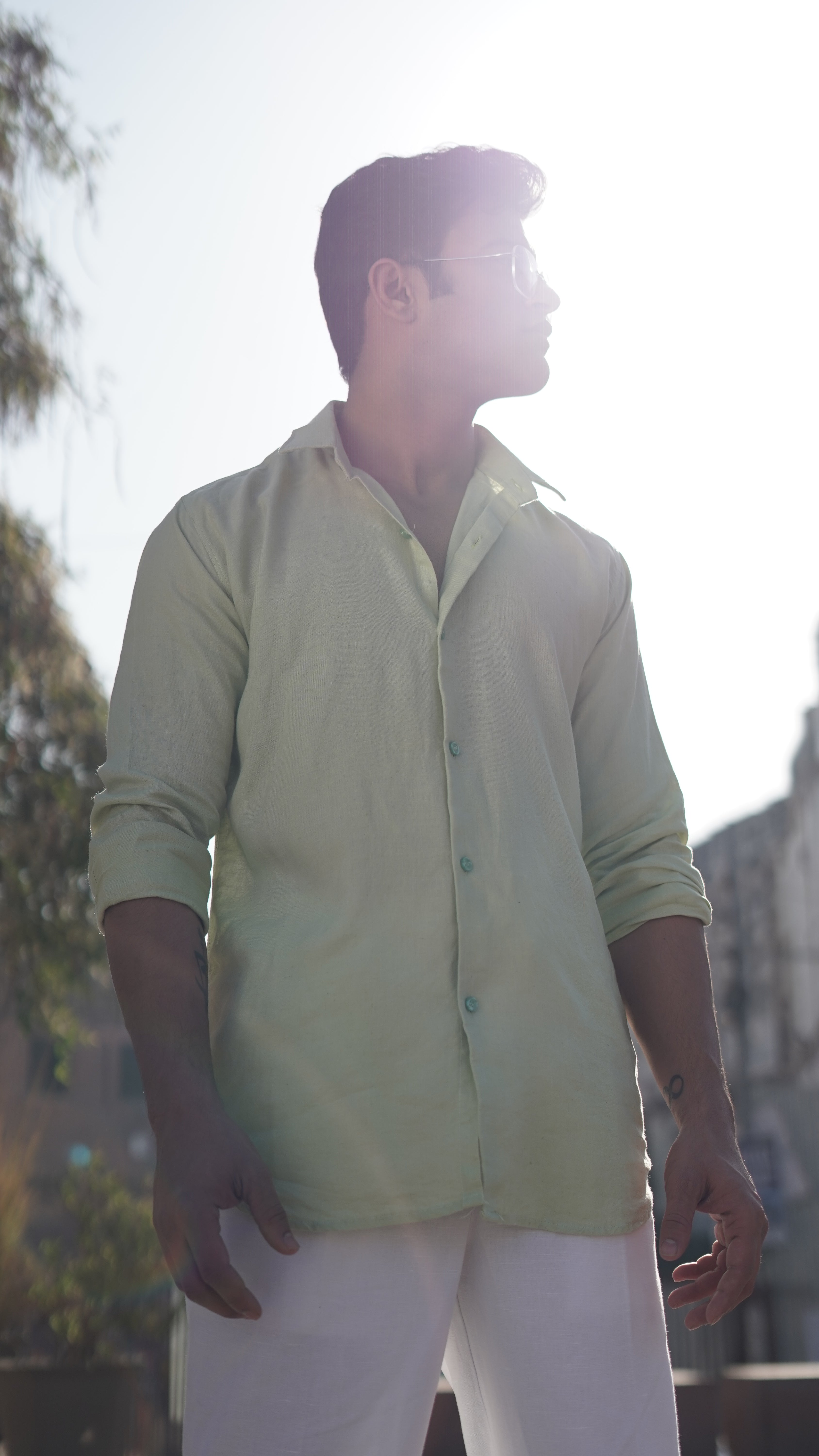 LM Pastel Olive Shirt