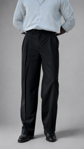 Black striped Gurkha Pant