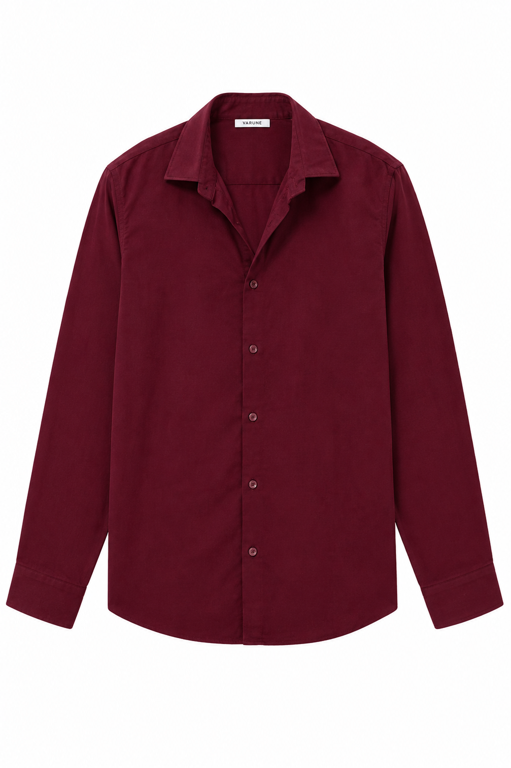 Burgundy Linen shirt