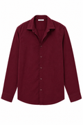 Burgundy Linen shirt