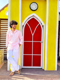 Pale pink Linen shirt