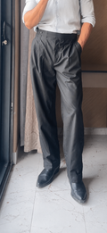 Black striped Gurkha Pant